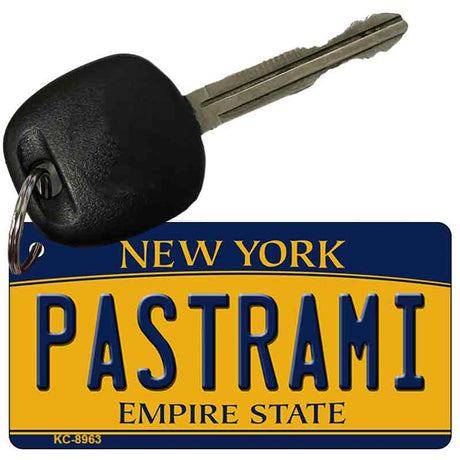 Pastrami New York State License Plate Tag Key Chain KC-8963