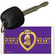 Purple Heart Novelty Metal Key Chain KC-9004