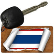 Thailand Flag Scroll Novelty Aluminum Key Chain KC-9103