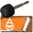 Antarctica Flag Scroll Novelty Aluminum Key Chain KC-9124