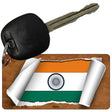 India Flag Scroll Novelty Aluminum Key Chain KC-9195