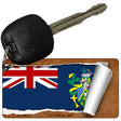 Pitcairn Islands Flag Scroll Novelty Aluminum Key Chain KC-9267