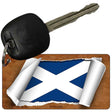 Scotland Flag Scroll Novelty Aluminum Key Chain KC-9276