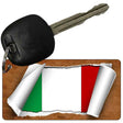 Italy Flag Scroll Novelty Aluminum Key Chain KC-9330