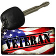 Veteran American Flag Novelty Aluminum Key Chain KC-9349