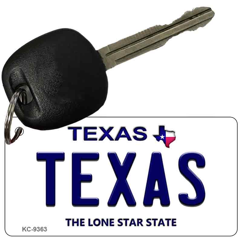 Texas Texas Novelty Aluminum Key Chain KC-9363