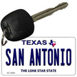 San Antonio Texas Novelty Aluminum Key Chain KC-9365