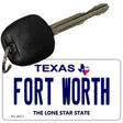 Fort Worth Texas Novelty Aluminum Key Chain KC-9371