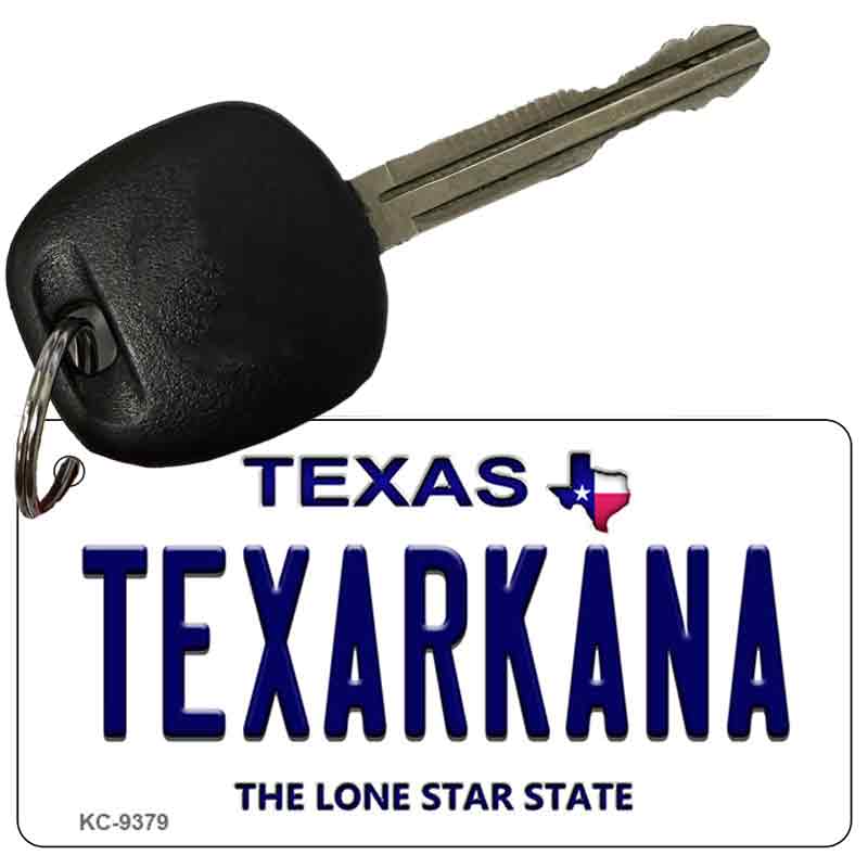 Texarkana Texas Novelty Aluminum Key Chain KC-9379