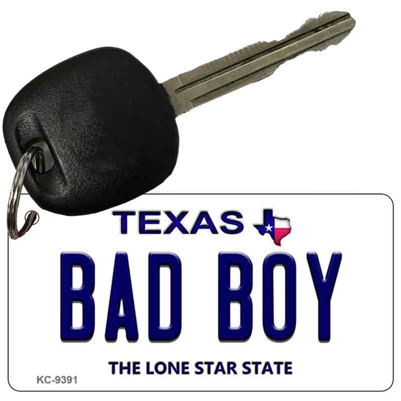 Bad Boy Texas Novelty Aluminum Key Chain KC-9391