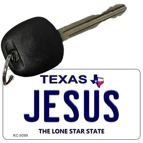 Jesus Texas Novelty Aluminum Key Chain KC-9399