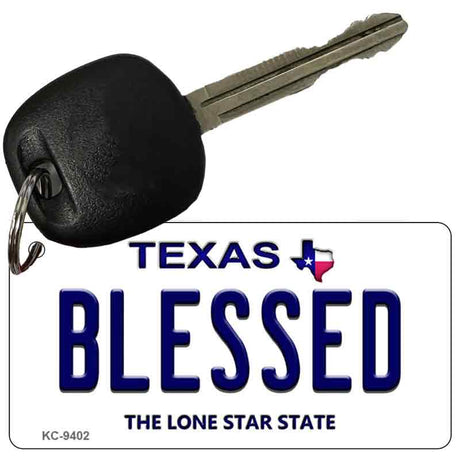 Blessed Texas Novelty Aluminum Key Chain KC-9402