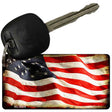 American Vintage Flag Novelty Metal Key Chain KC-9404