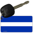 Thin White Line On Blue Novelty Metal Key Chain KC-9414