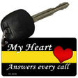 My Heart Answers Every Call Novelty Metal Key Chain KC-9418