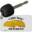 Tacos Novelty Metal Key Chain KC-9429