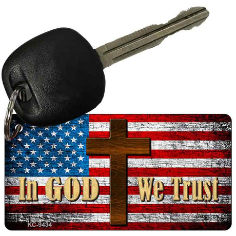 God We Trust Novelty Metal Key Chain KC-9434