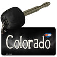 Colorado Flag Script Novelty Aluminum Key Chain KC-9444