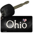 Ohio Flag Script Novelty Aluminum Key Chain KC-9473