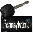 Pennsylvania Flag Script Novelty Aluminum Key Chain KC-9476