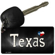 Texas Flag Script Novelty Aluminum Key Chain KC-9481