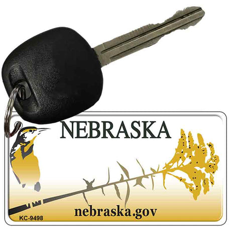 Nebraska Novelty Aluminum Key Chain KC-9498