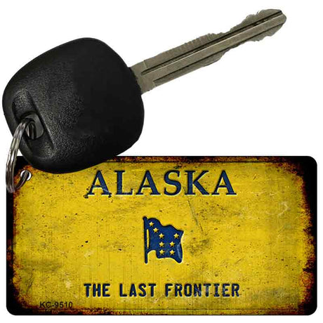 Alaska Rusty Novelty Aluminum Key Chain KC-9510