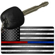 American Flag Police / Fire Novelty Aluminum Key Chain KC-9513