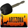 Donkey Arizona Scenic Novelty Aluminum Key Chain KC-9518