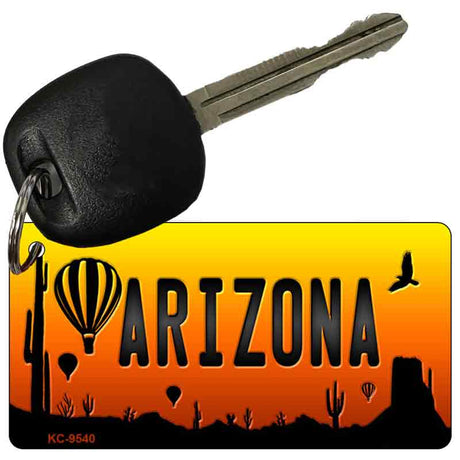 Balloon Arizona Scenic Novelty Aluminum Key Chain KC-9540