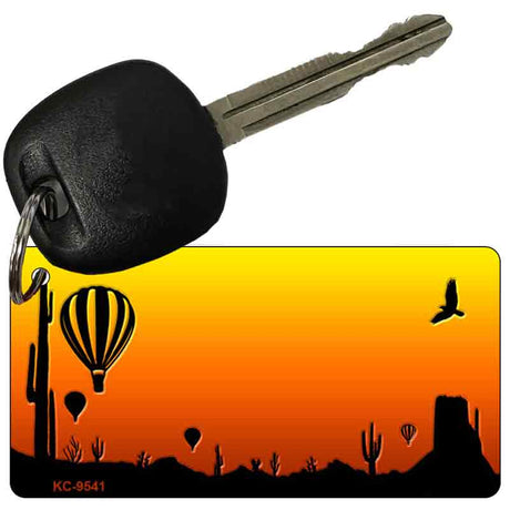 Balloon Blank Scenic Novelty Aluminum Key Chain KC-9541