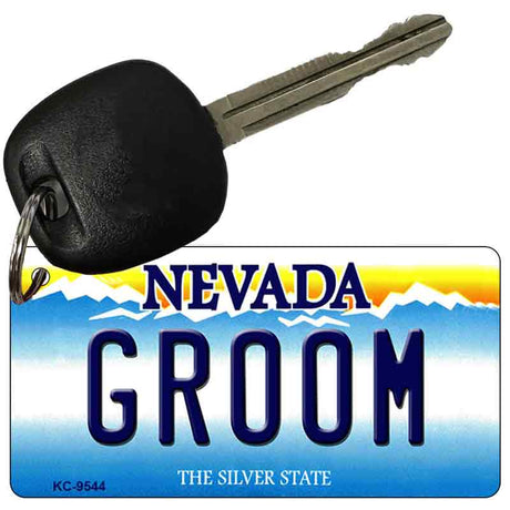 Groom Nevada Novelty Aluminum Key Chain KC-9544