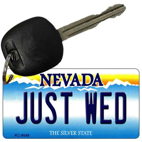 Just Wed Nevada Novelty Aluminum Key Chain KC-9548