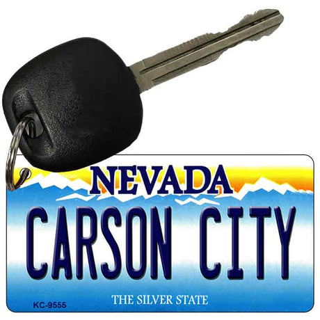 Carson City Nevada Novelty Aluminum Key Chain KC-9555