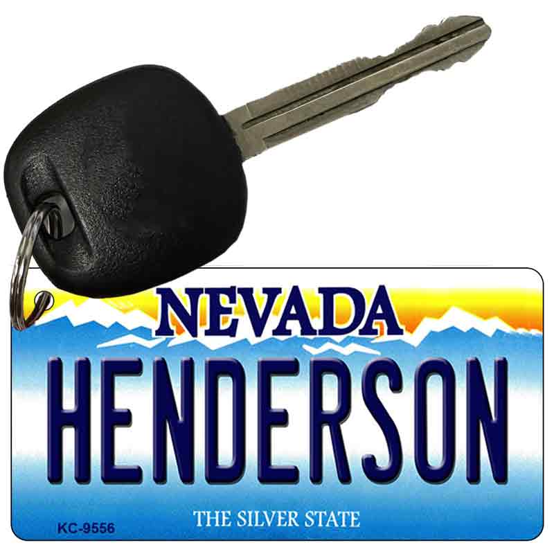 Henderson Nevada Novelty Aluminum Key Chain KC-9556