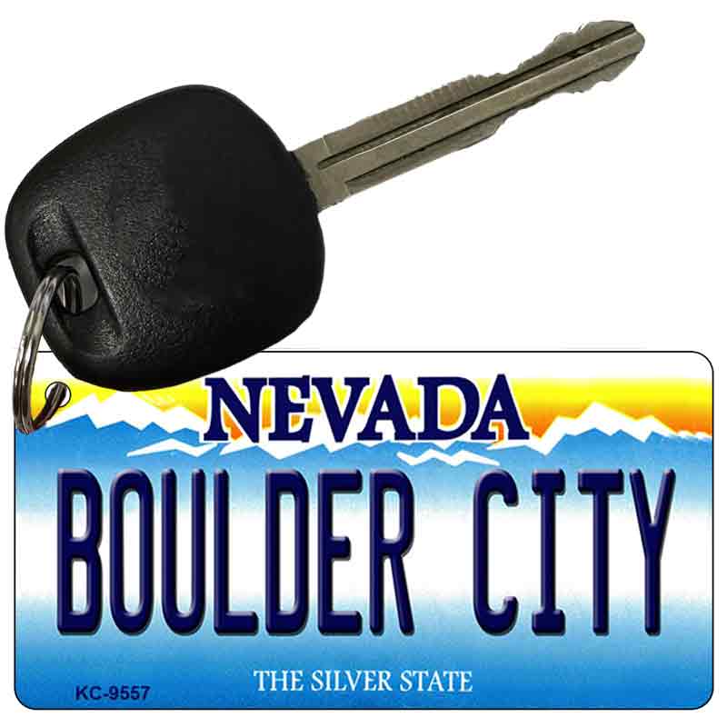 Boulder City Nevada Novelty Aluminum Key Chain KC-9557