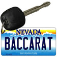 Baccarat Nevada Novelty Aluminum Key Chain KC-9570