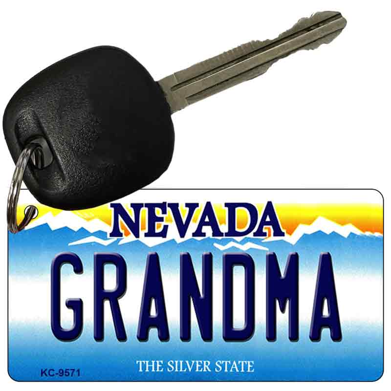 Grandma Nevada Novelty Aluminum Key Chain KC-9571