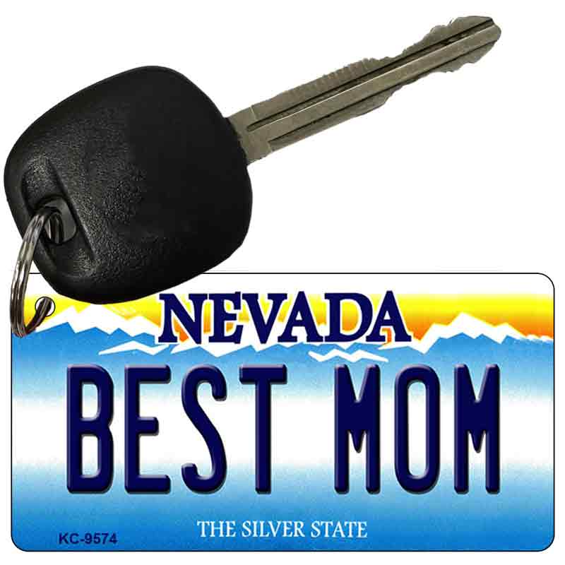 Best Mom Nevada Novelty Aluminum Key Chain KC-9574