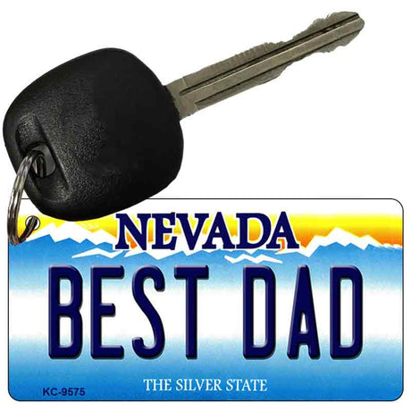 Best Dad Nevada Novelty Aluminum Key Chain KC-9575