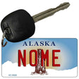 Nome Alaska State Novelty Aluminum Key Chain KC-9585