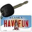 Hav Fun Alaska State Novelty Aluminum Key Chain KC-9599