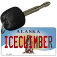 Ice Climber Alaska State Novelty Aluminum Key Chain KC-9606