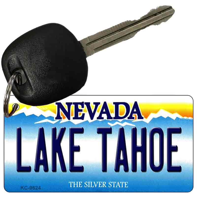 Lake Tahoe Nevada Novelty Metal Key Chain KC-9624