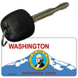 Washington With Seal Novelty Metal Key Chain KC-9629