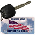 Proudly Stand Novelty Metal Key Chain KC-9630