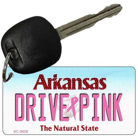 Drive Pink Arkansas Novelty Aluminum Key Chain KC-9639