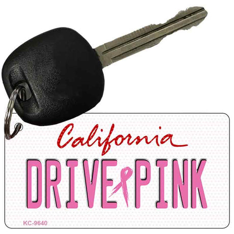 Drive Pink California Novelty Aluminum Key Chain KC-9640