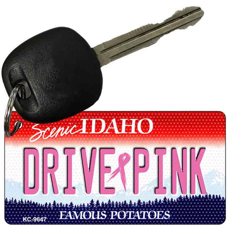 Drive Pink Idaho Novelty Aluminum Key Chain KC-9647