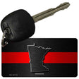 Minnesota Thin Red Line Novelty Metal Key Chain KC-9712